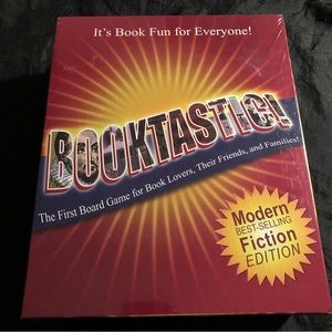 2004 Booktastic! Board Game - Modern Best Selling Fiction Edition new